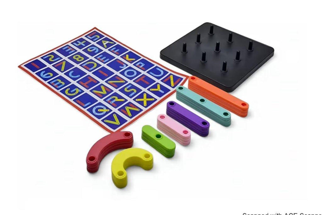 Geometric Figures Learning Board – Multicolor Shape Puzzle for Preschool Kids