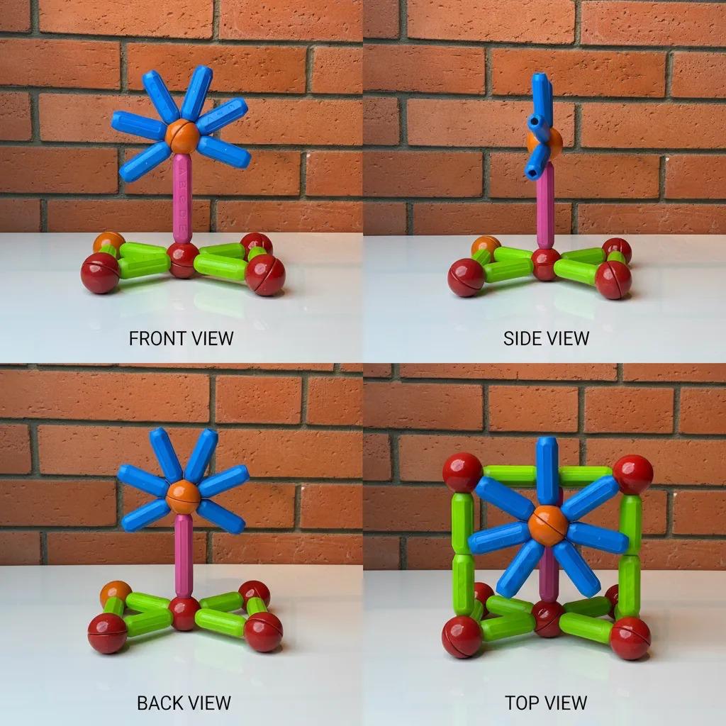 Premium Magnetic Building Toy Set for Kids